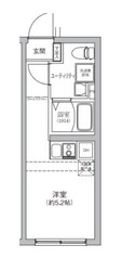 ベルシードステアー亀戸の物件間取画像